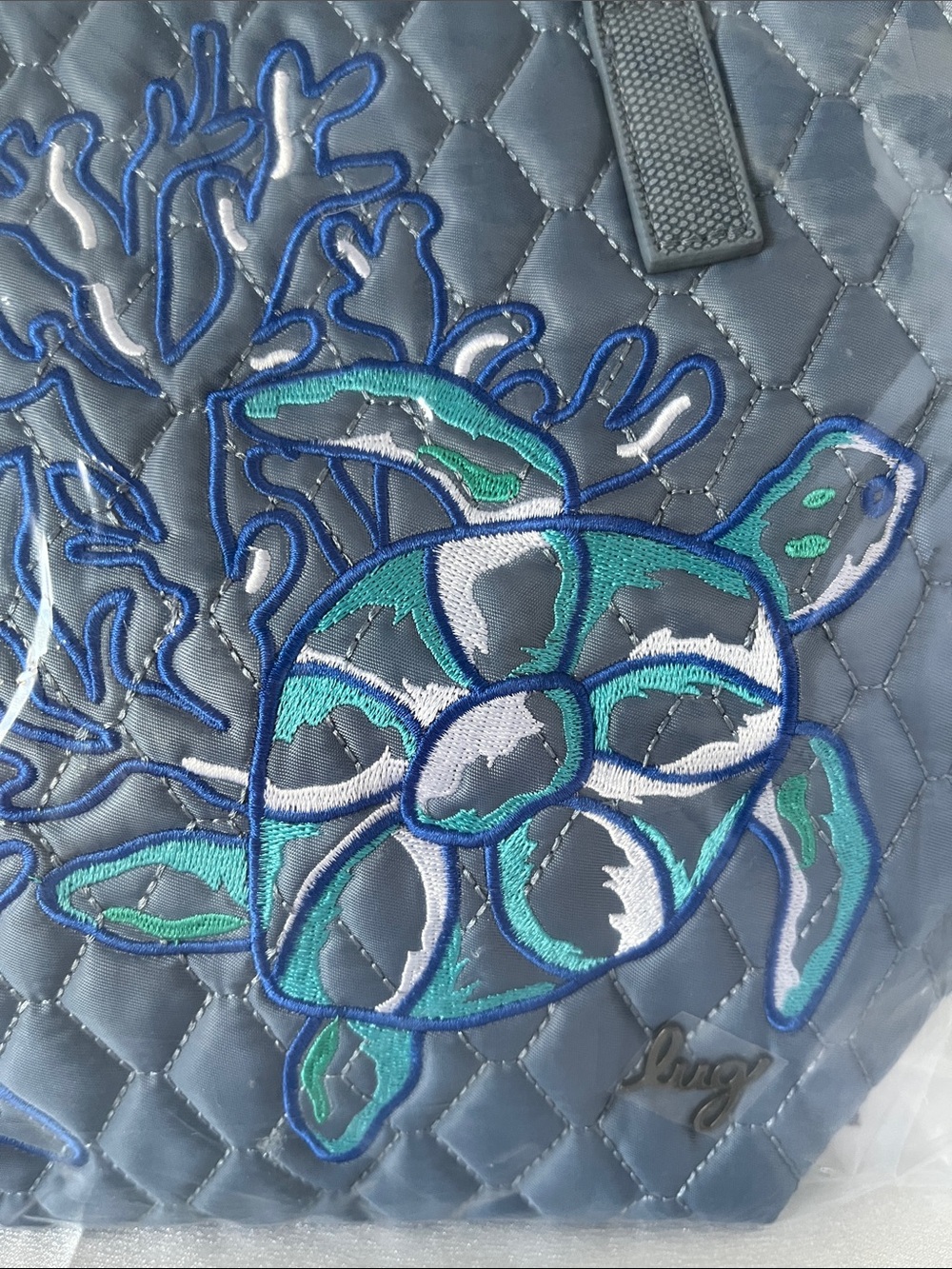 LUG - Sprinkler Crossbody Bag in Sealife Blue Moon - Picture 7 of 8